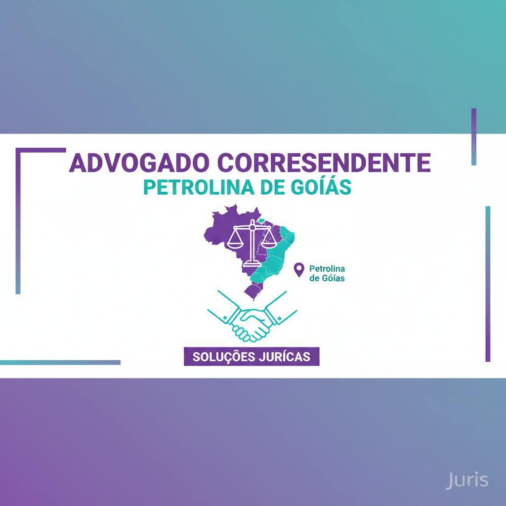 Advogado Correspondente em Petrolina de Goiás: Agilidade Jurídica Local