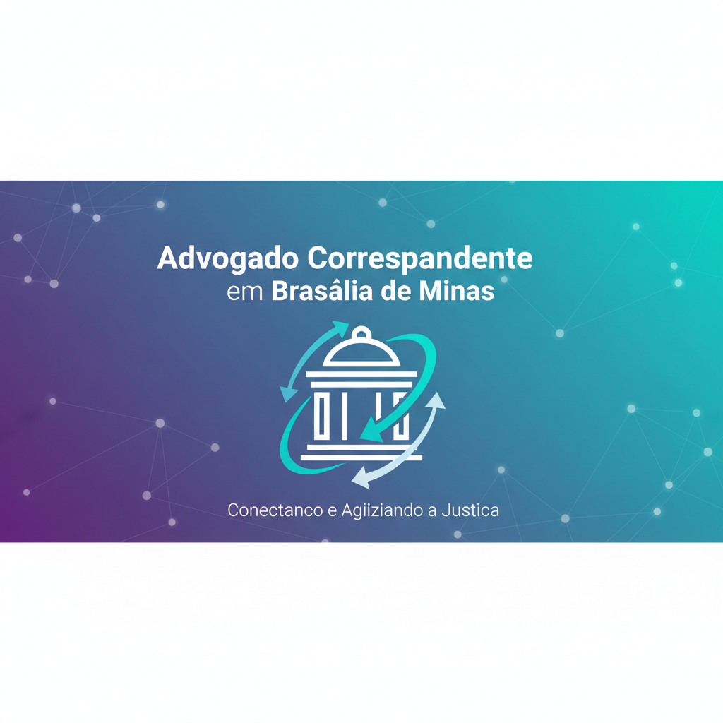 Advogado Correspondente em Brasília de Minas: Agilize suas Demandas