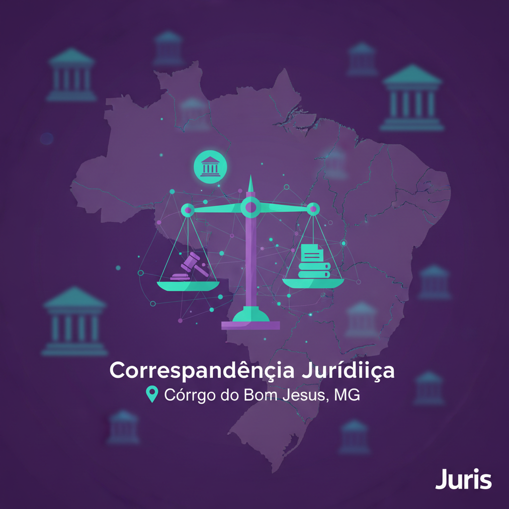 Advogado Correspondente em Córrego do Bom Jesus: Agilidade Jurídica em MG