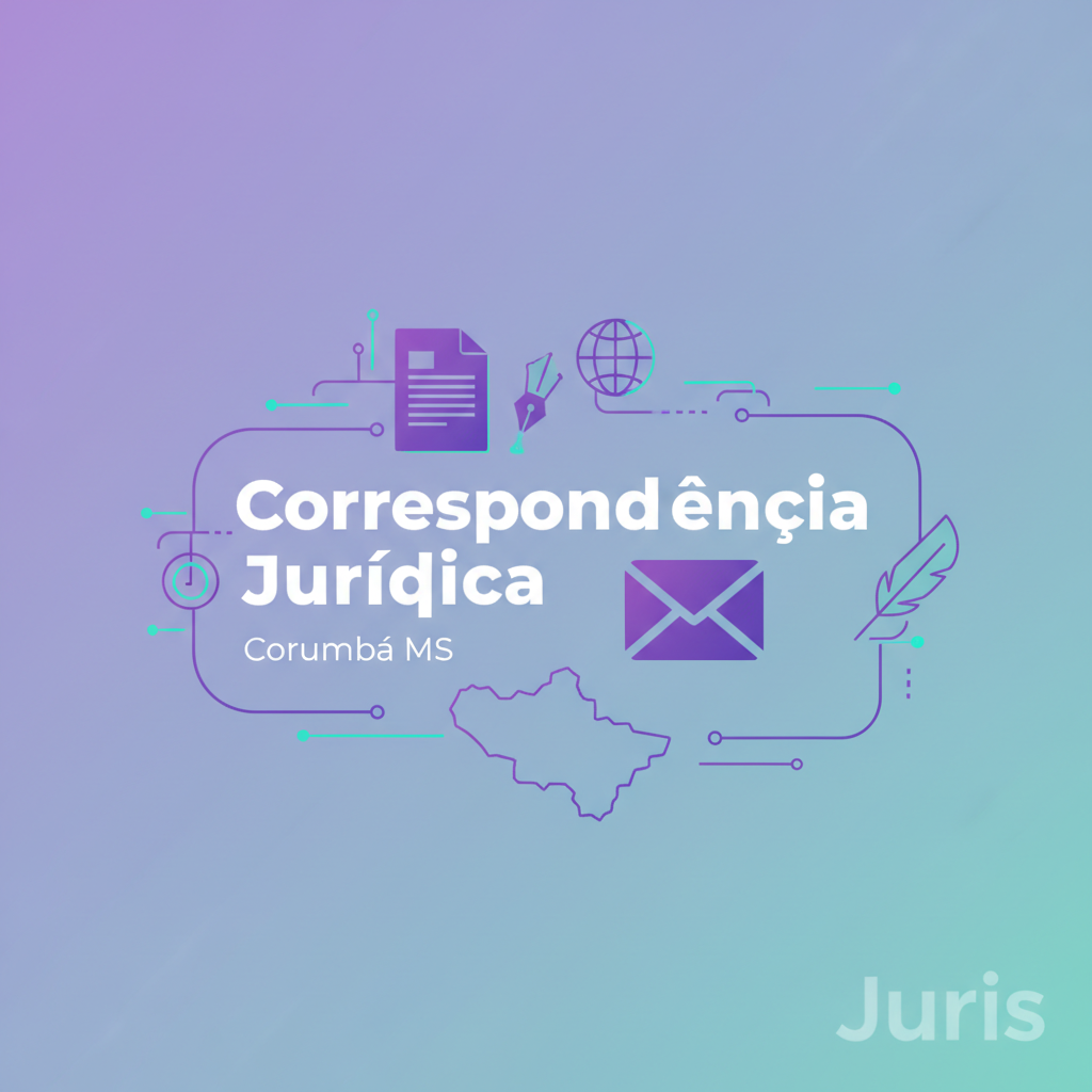 Correspondência Jurídica em Corumbá, MS: Soluções Eficientes para Advogados