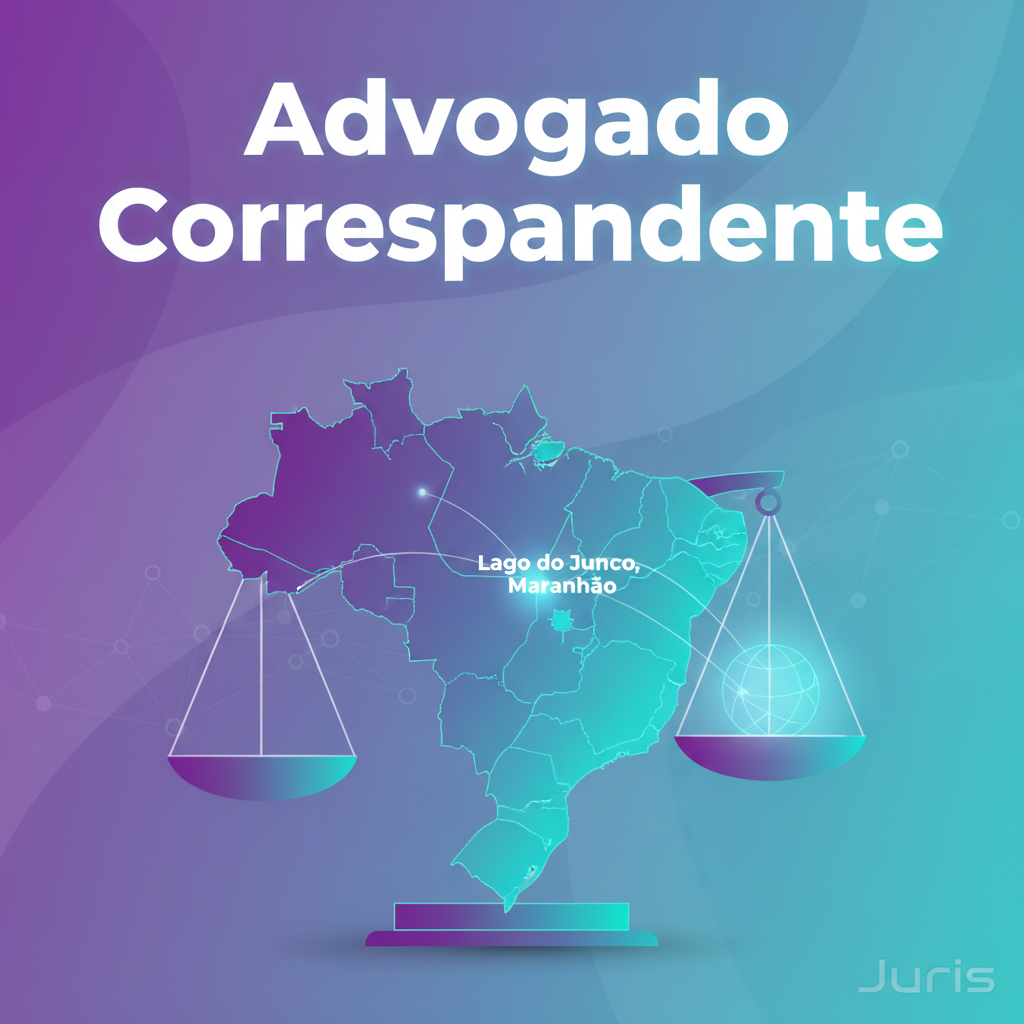 Advogado Correspondente em Lago do Junco: Agilidade e Eficiência Jurídica