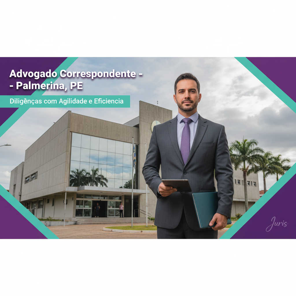 Advogado Correspondente em Palmeirina: Agilidade e Eficiência Jurídica no Agreste Pernambucano