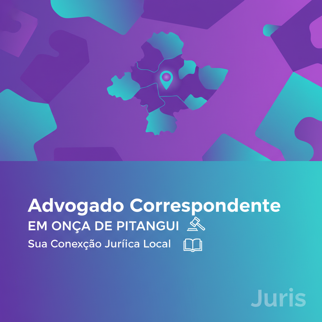Advogado Correspondente em Onça de Pitangui: Agilidade Jurídica Local
