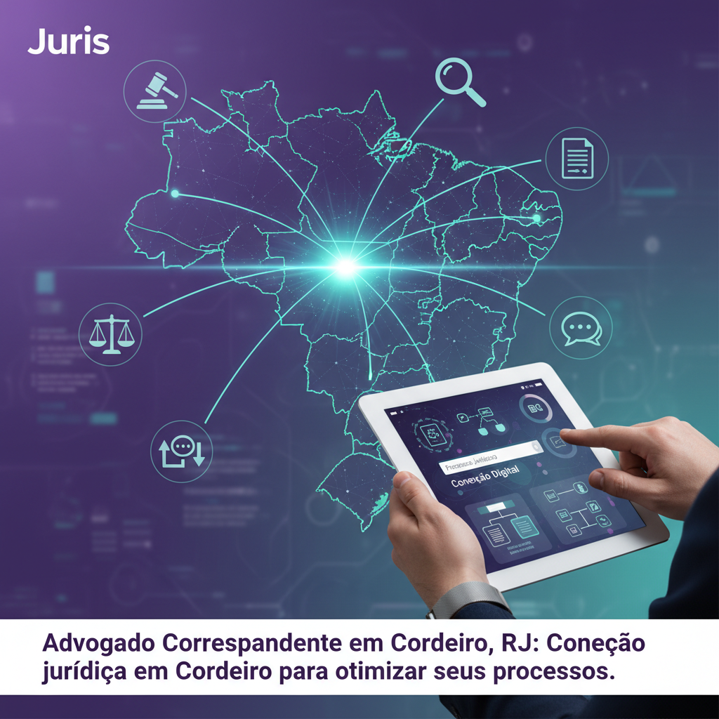 Advogado Correspondente em Cordeiro, RJ: Agilidade e Eficiência Jurídica