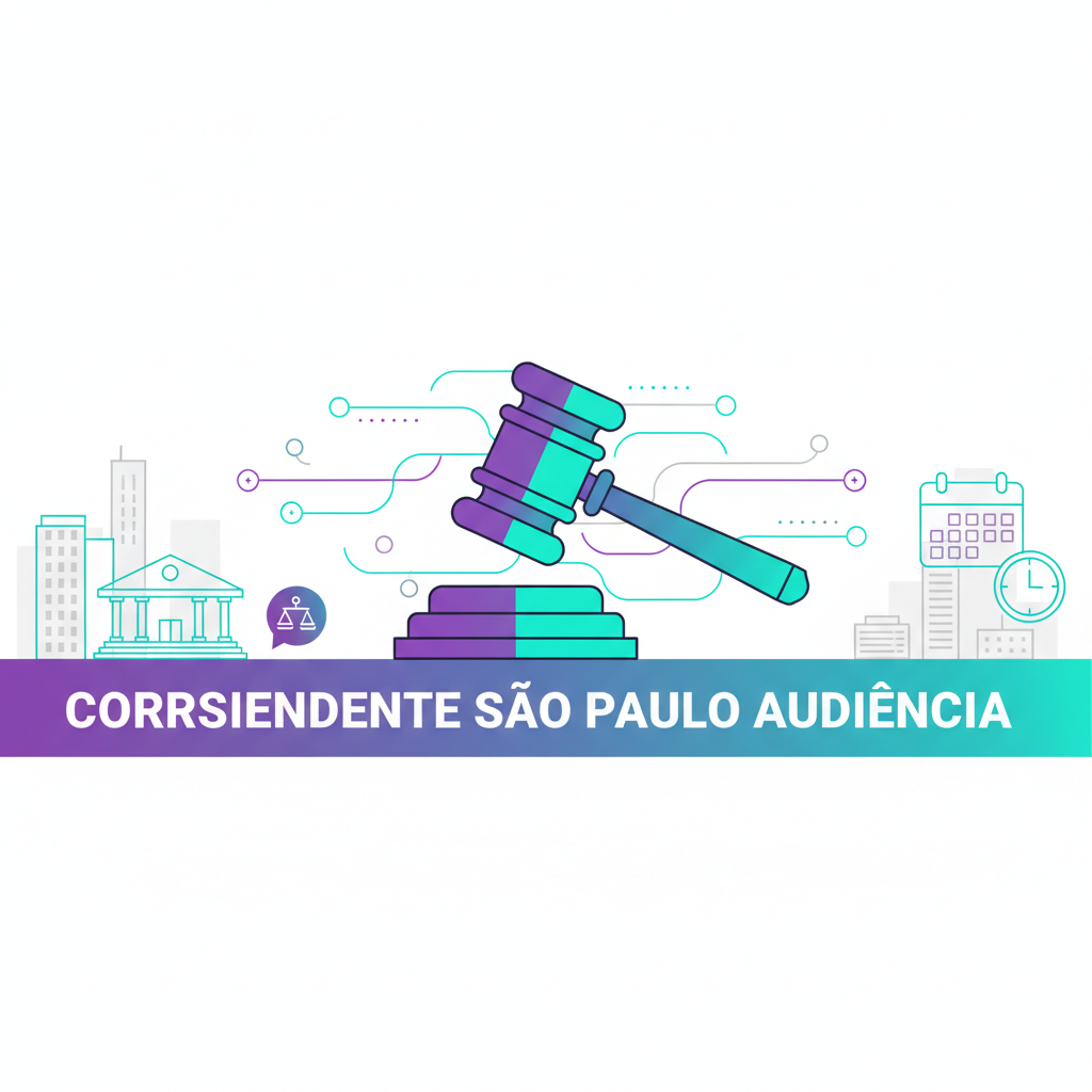 Correspondente São Paulo: Audiências e Diligências com Eficiência